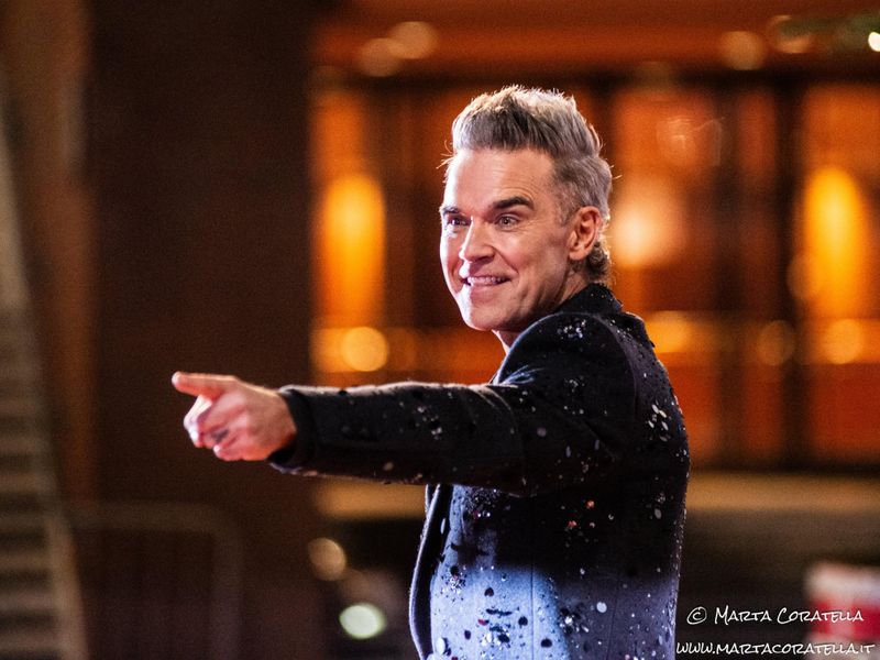 6 dicembre 2024 - Robbie Williams presentazione film &#039;Better Man&#039; a Roma