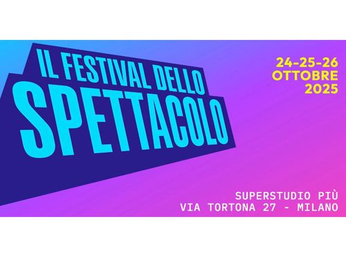 Arriva il Festival dello Spettacolo