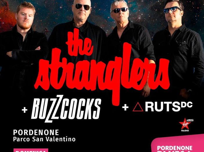 Stranglers, Buzzcocks e Ruts Dc insieme sul palco