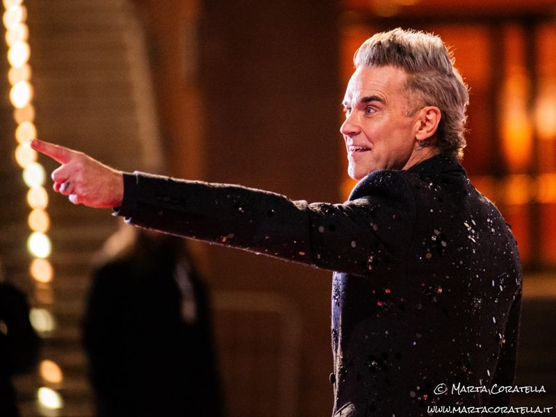 6 dicembre 2024 - Robbie Williams presentazione film &#039;Better Man&#039; a Roma