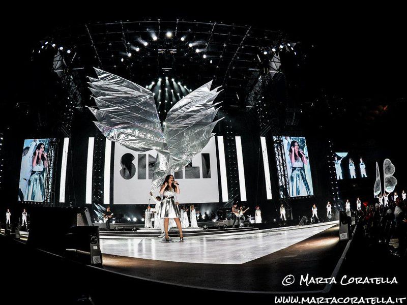 11 giugno 2016 - Stadio Olimpico - Roma - Laura Pausini in concerto