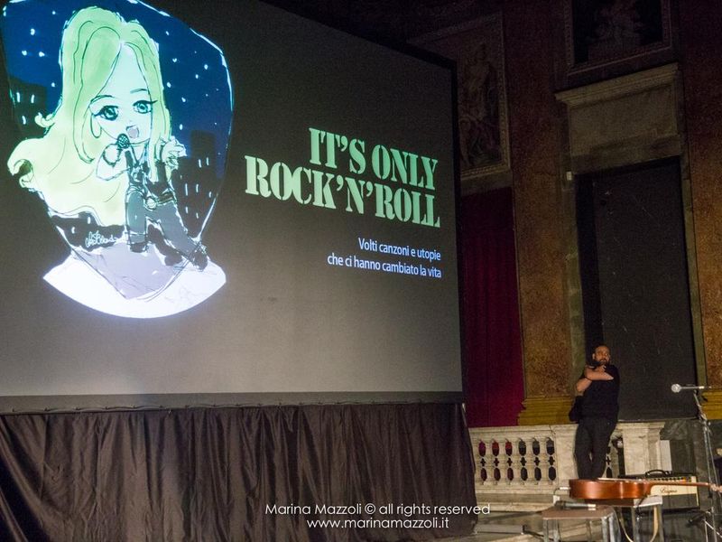 27 aprile 2017 - Palazzo Ducale - Genova - &#039;It&#039;s only rock&#039;n&#039;roll&#039; Elodie &amp; Zibba