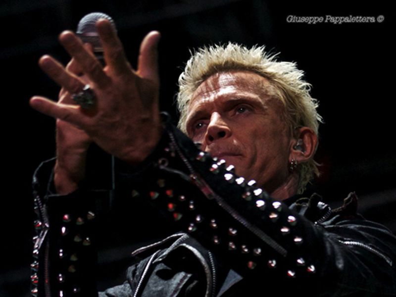 7 luglio 2012 - Anfiteatro Camerini - Piazzola sul Brenta (Pd) - Billy Idol in concerto