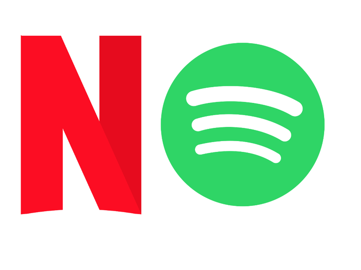 Netflix e Spotify