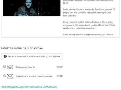 Eddie Vedder: è online il live acustico benefit per EB Research - SCARICA