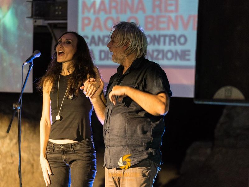 22 giugno 2019 - Lilith Festival - Giardini Luzzati - Genova - Marina Rei &amp; Paolo Benvegn&ugrave; in concerto