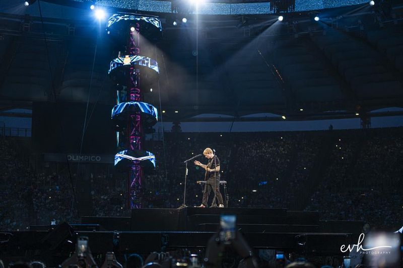14 giugno 2025 - Stadio Olimpico - Roma - Ed Sheeran in concerto 14 giugno 2025 - Stadio Olimpico - Roma - Ed Sheeran in concerto