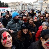 Flash Mob David Bowie - Roma