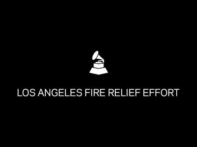 Grammy Fire Relief