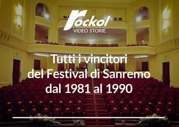 Tutti i vincitori del Festival di Sanremo dal 1981 al 1990