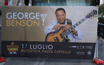 17 luglio 2017 - Piazza degli Scacchi - Marostica (Vi) - George Benson in concerto 17 luglio 2017 - Piazza degli Scacchi - Marostica (Vi) - George Benson in concerto
