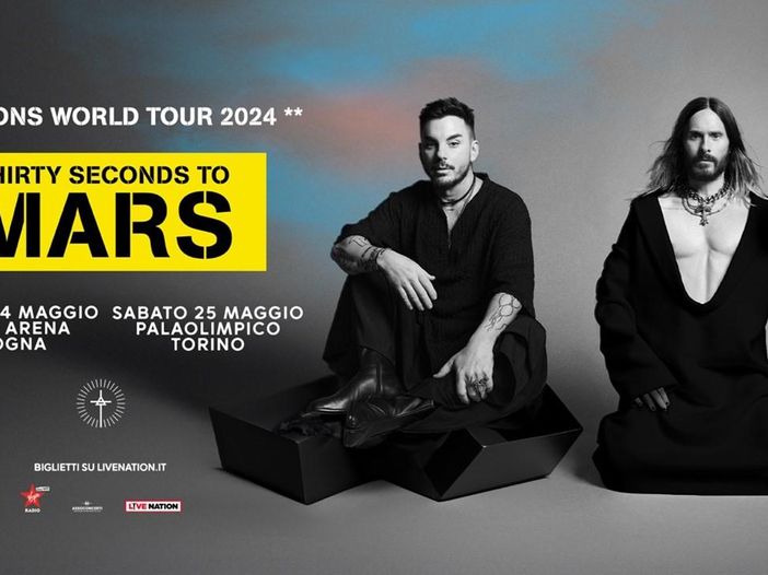 I Thirty Seconds To Mars tornano in Italia a Maggio I Thirty Seconds To Mars tornano in Italia a Maggio