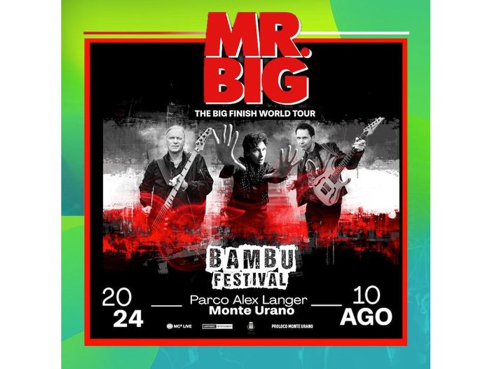 Mr. Big: tornano per una data estiva al Bamb&ugrave; Festival 2024