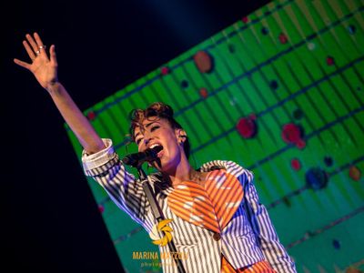 Management: Nina Zilli con Fabrizio Giannini, Romina Falconi con JLe