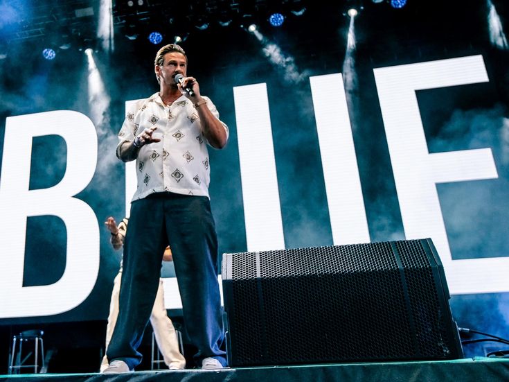 I Blue, ospiti stranieri di Sanremo, arrivano in Italia