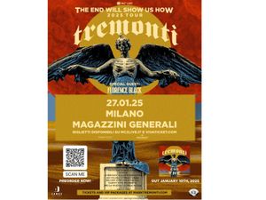 Tremonti poster live 2025