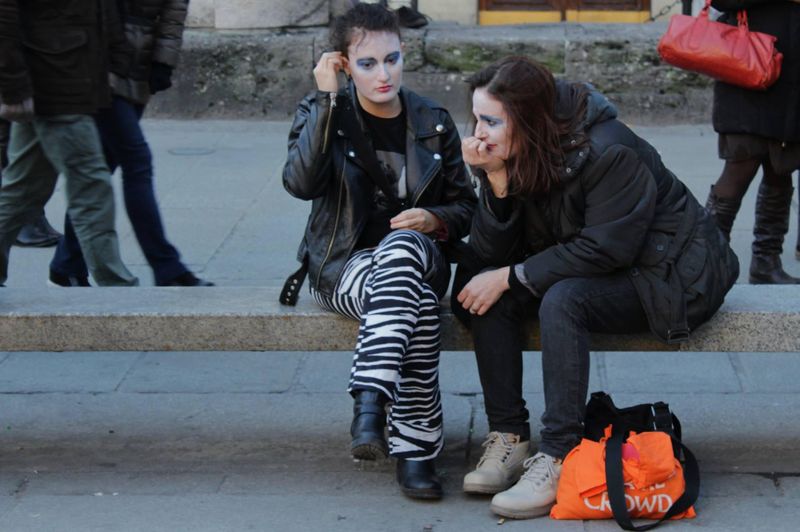 FlashMob alle Colonne di San Lorenzo a Milano il 17 gennaio