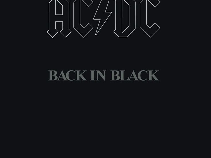 BACK IN BLACK AC/DC