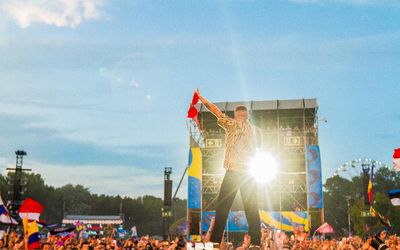 10 agosto 2019 - Sziget Festival - Budapest - Macklemore in concerto
