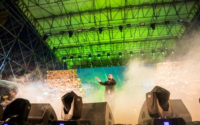 19 luglio 2014 - Goa Boa Festival - Arena del Mare - Genova - Edipo in concerto