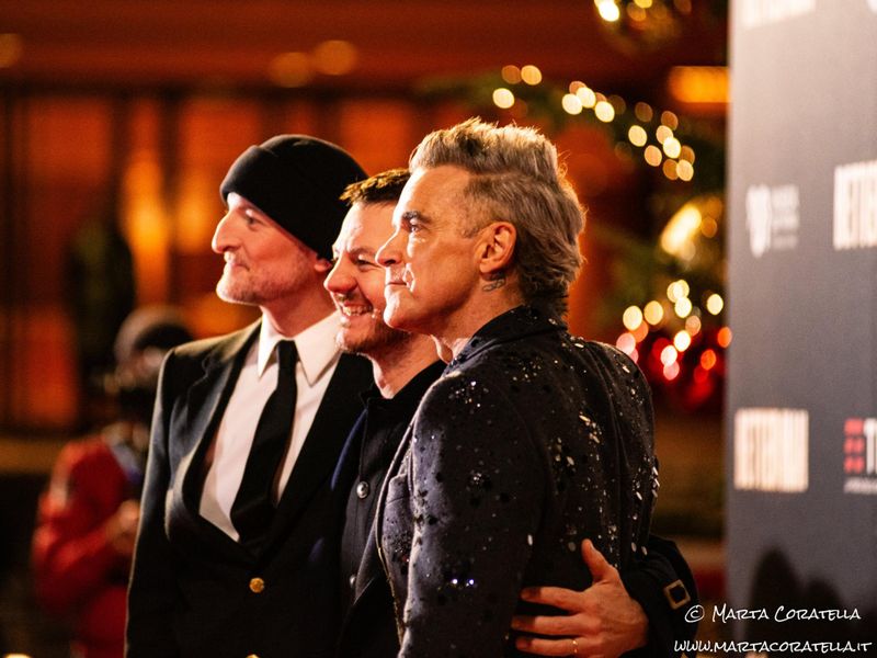 6 dicembre 2024 - Robbie Williams presentazione film &#039;Better Man&#039; a Roma