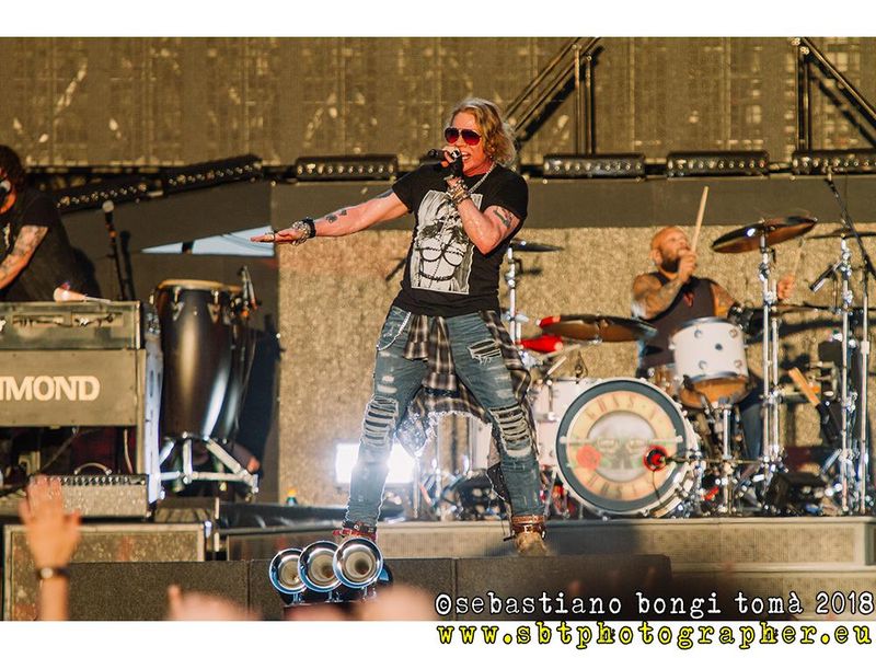 Guns N&#039; Roses @ Firenze Rocks 2018 - 15 giugno 2018