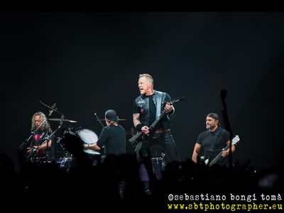 Lars Ulrich dei Metallica insieme a David Lee Roth