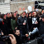 Flash Mob David Bowie - Roma