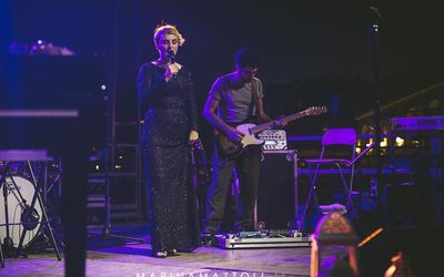 29 luglio 2016 - Piazza del Sole - Santa Margherita Ligure (Ge) - Arisa in concerto