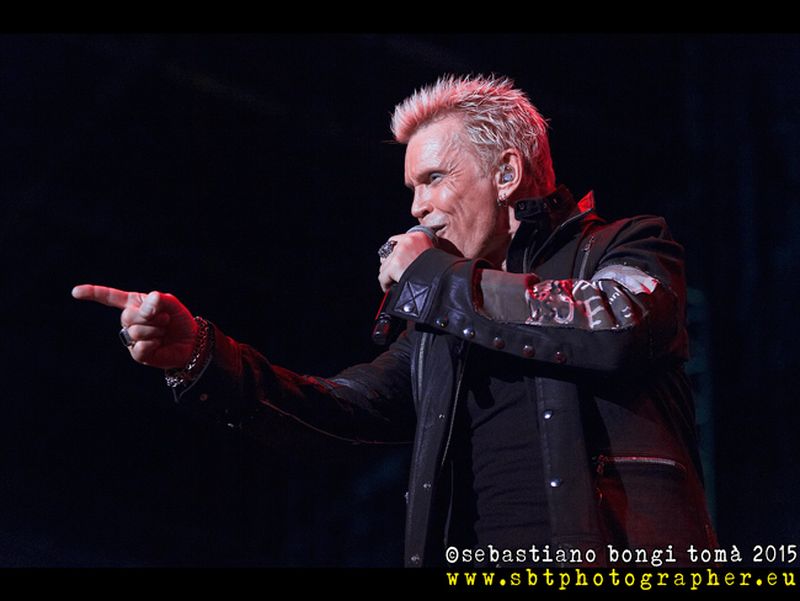 10 luglio 2015 - Lucca Summer Festival - Piazza Napoleone - Lucca - Billy Idol in concerto