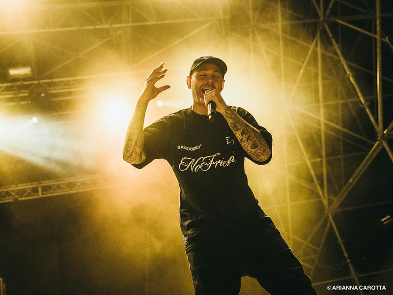 23 luglio 2022 - Ama Festival - Villa C&agrave; Cornaro - Romano d&#039;Ezzelino (Vi) - Fabri Fibra in concerto