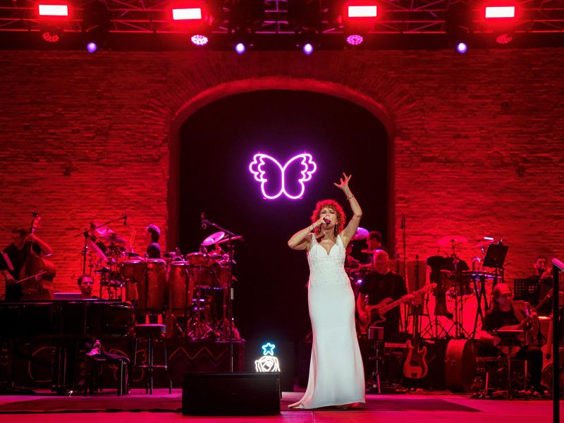 30 agosto 2024 - Arena Sferisterio - Macerata - Fiorella Mannoia in concerto