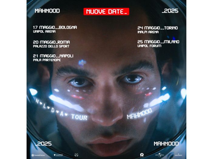 Mahmood ha annunciato nuove date nel suo tour nei palasport