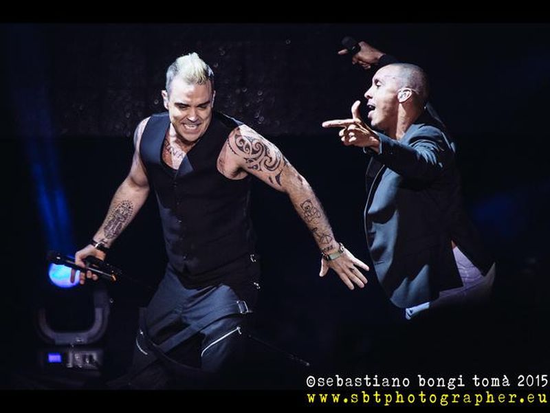 23 luglio 2015 - Lucca Summer Festival - Piazza Napoleone - Lucca - Robbie Williams in concerto