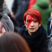 Flash Mob David Bowie - Roma