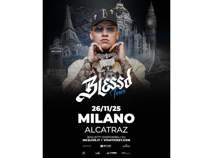 Blessd: reggaeton e latin trap in concerto a Milano