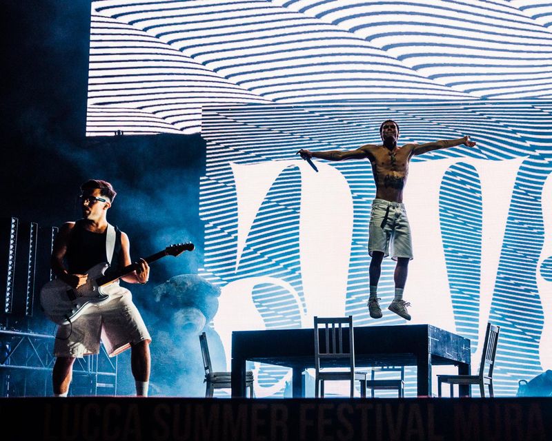 21 luglio 2022 - Lucca Summer Festival - Piazza Napoleone - Lucca - Blanco in concerto 21 luglio 2022 - Lucca Summer Festival - Piazza Napoleone - Lucca - Blanco in concerto