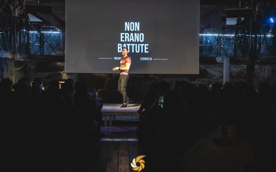 4 aprile 2024 &ndash; Giardini Luzzatti - Genova &ndash; spettacolo di Immanuel Casto
