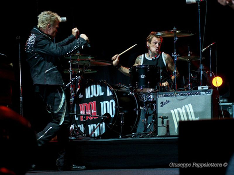 7 luglio 2012 - Anfiteatro Camerini - Piazzola sul Brenta (Pd) - Billy Idol in concerto