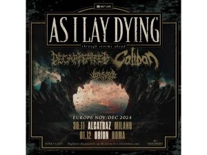 As I Lay Dying live 2024