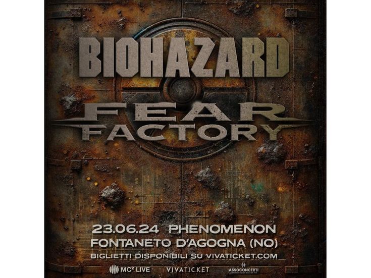 Biohazard e Fear Factory