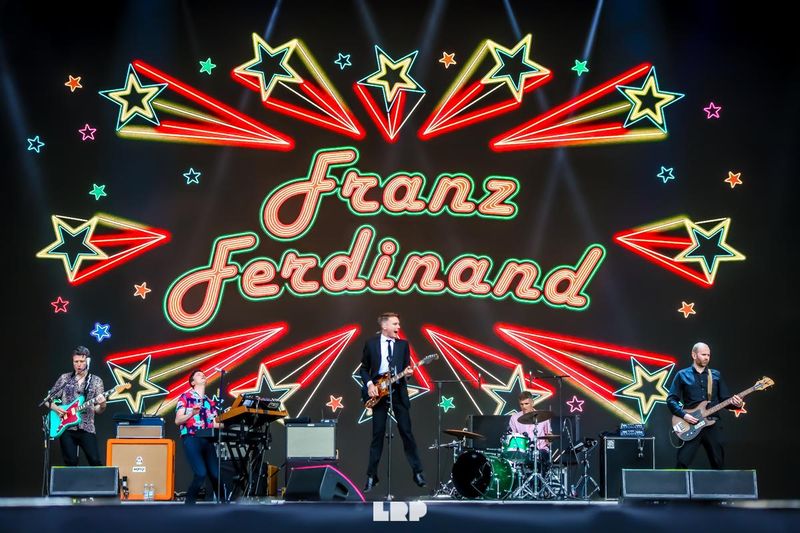 8 agosto 2019 - Sziget Festival - Budapest - Franz Ferdinand in concerto