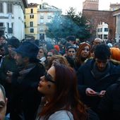 FlashMob alle Colonne di San Lorenzo a Milano il 17 gennaio