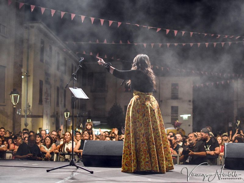 27 luglio 2023 - Piazza Italia - Canale d&#039;Alba (CN) - Cristina D&#039;Avena in concerto