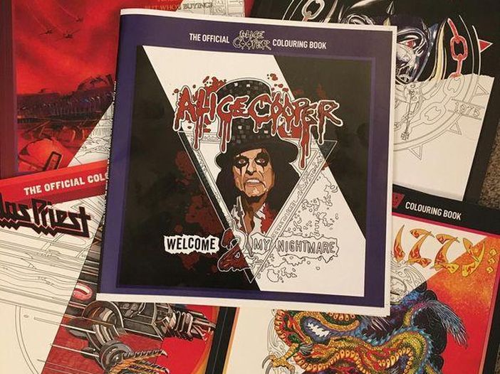 Preparate i pennarelli, arrivano i libri rock da colorare