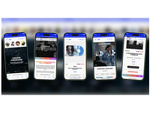 Universal Music Italia, rinnovato lo shop ufficiale