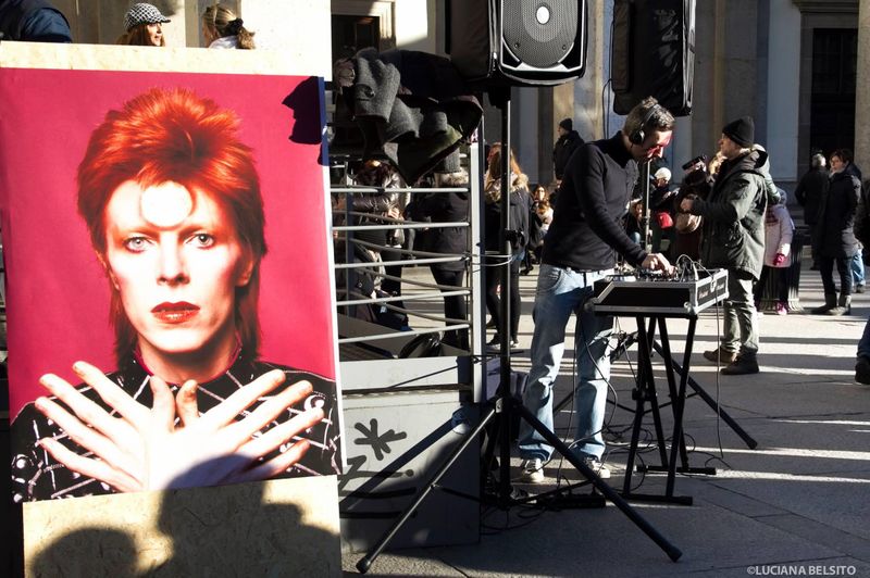 FlashMob alle Colonne di San Lorenzo a Milano il 17 gennaio