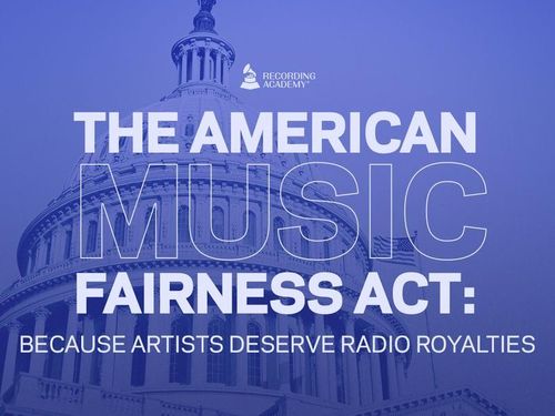 American Music Fairness Act: entra in campo la Recording Academy