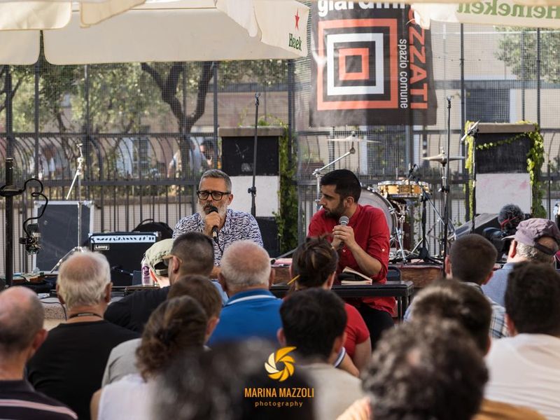 25 giugno 2019 - Giardini Luzzati - Genova - Frankie Hi Nrg Mc presenta il suo libro &#039;Faccio la mia cosa&#039;