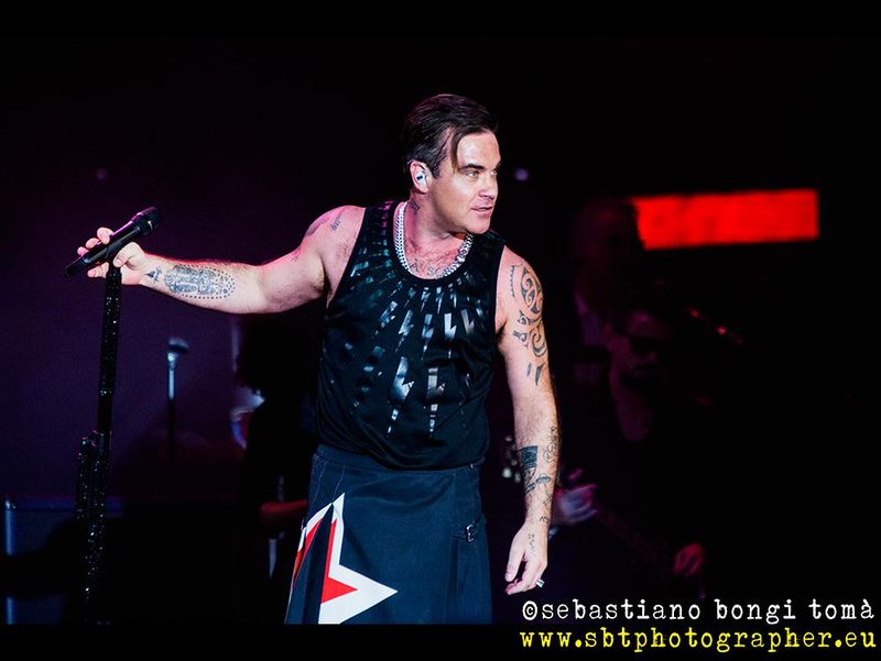 15 luglio 2017 - Lucca Summer Festival - Piazza Napoleone - Lucca - Robbie Williams in concerto